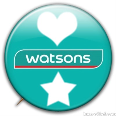 Watsons rozet Fotomontasje