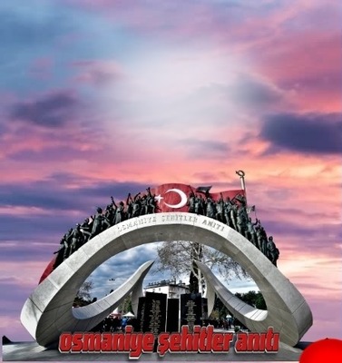 osmaniye şehitler anıtı.anıt. Fotoğraf editörü