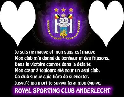 rsc anderlecht forever Montage photo