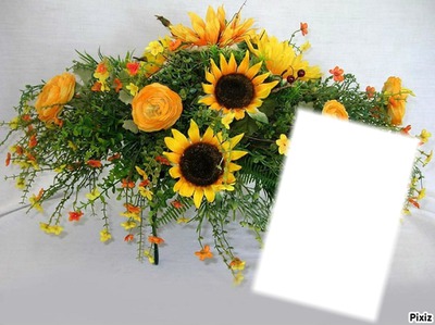 Bouquet du soleil Фотомонтаж