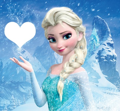 I love Elsa <3 Fotomontāža