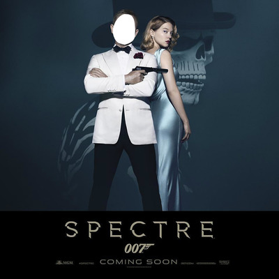 James Bond Spectre Fotomontage