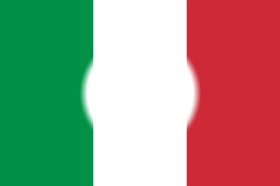 Italia bandiera Montaje fotografico