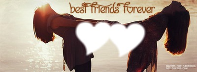 best friends forever Photo frame effect