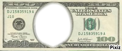 dolar Fotomontáž
