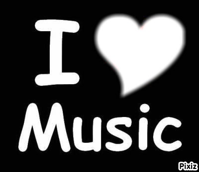 i love music Φωτομοντάζ