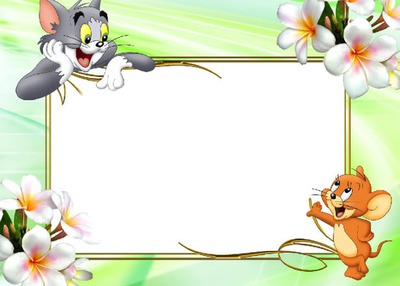 Luv_Tom & Jerry フォトモンタージュ