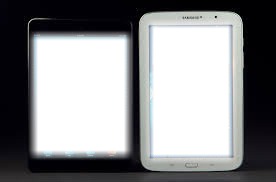 Tablets Photo frame effect