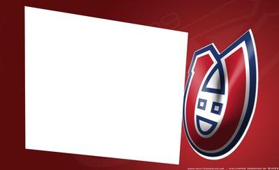 canadiens montreal Photo frame effect