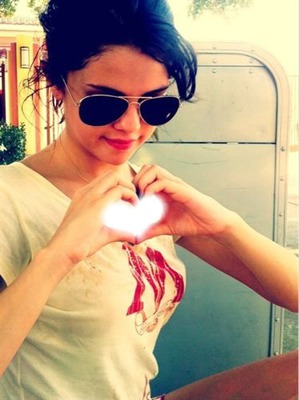 Selena Heart2 Montage photo
