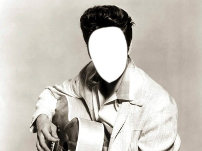Elvis presley Photo frame effect