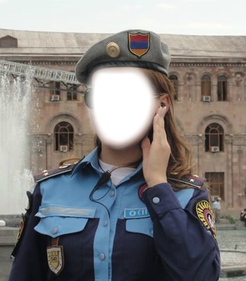 полиция Fotomontasje