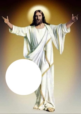 JESUS RESUCITADO Фотомонтаж
