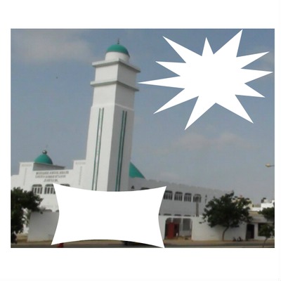mosquée kawsara Fotomontaža