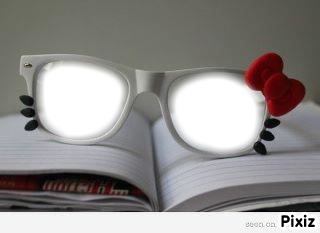 lunette hello kitty lol 2images Fotomontage