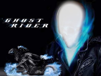 motoqueiro fantasma Fotomontagem