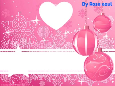 natal rosa Photomontage