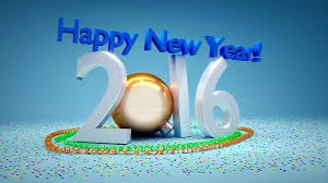 happy new year 2016 Valokuvamontaasi
