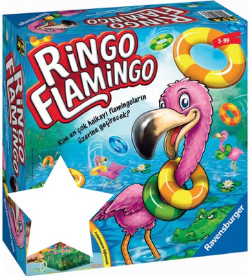 ringo flamingo Fotomontasje