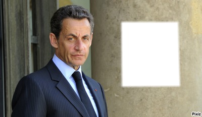 Sarkozy Photo frame effect