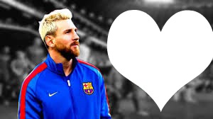 Messi <3 Photo frame effect