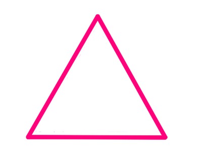 triângulo Fotomontagem