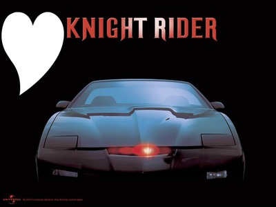 Knight Rider Fotomontāža