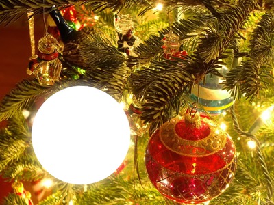Christmas Ornaments Fotomontáž