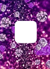 фиолетовая рамка Фотомонтаж