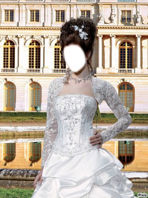 robe de mariage Fotomontagem