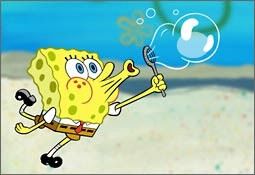 Spongebob Bubble Fotómontázs