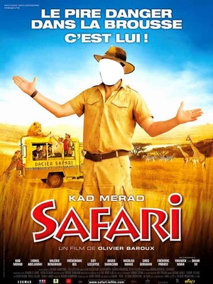 film safari Fotomontáž