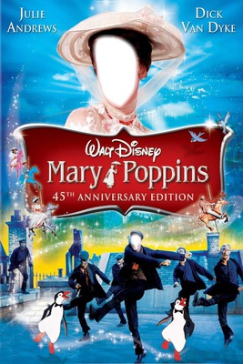 mary poppins Photo frame effect