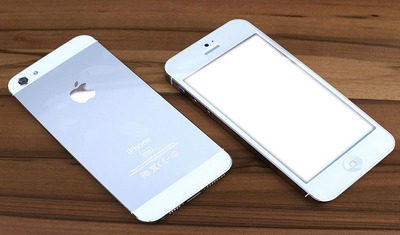 iPhone 5 Fotomontaggio