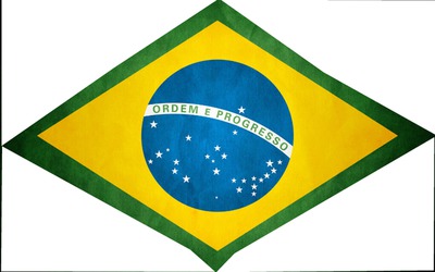 UDGZWALLE_BRAZIL FLAG Photo frame effect