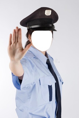 Police フォトモンタージュ