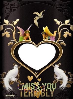 i miss you terribly Montage photo