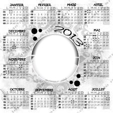calendrier 2013 de didi Fotomontaż