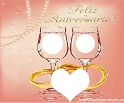 FELIZ ANIVERSARIO Fotomontagem