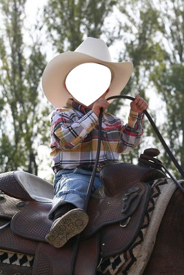 baby cowboy Fotomontáž