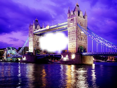 london bridge Fotomontasje