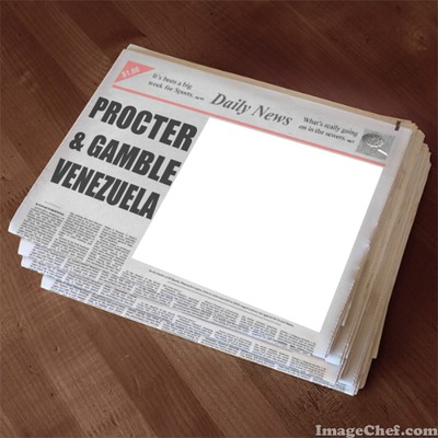 Daily News for Procter & Gamble Venezuela Fotomontage