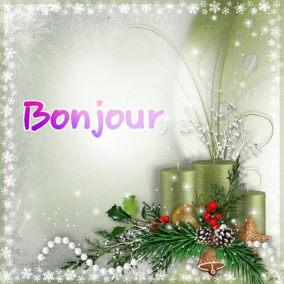 bonjour Fotoğraf editörü