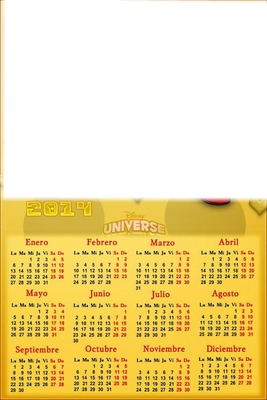calendario 2014 Fotomontáž