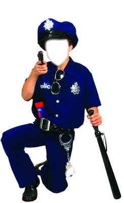 mini police Fotomontāža