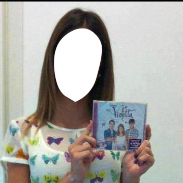 Toi et le cd de Violetta Fotomontaż