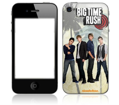 iphone big time rush Fotomontasje
