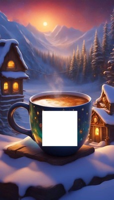 hot drink Montaje fotografico