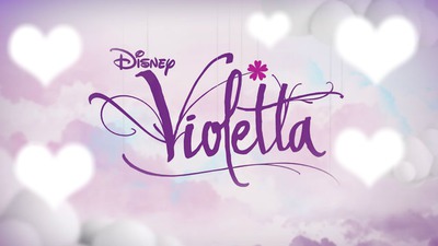 Violetta logo Fotomontasje