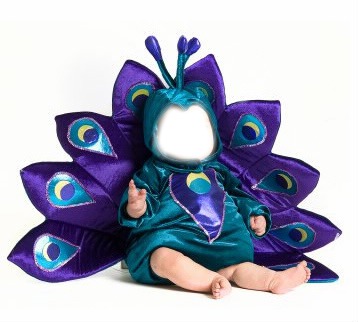 Baby in Costume Фотомонтажа